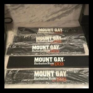 Mount Gay Barbados Rum Bar Mats